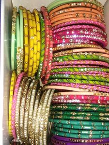 Today's Offer So Much Bangles In Multi Colour