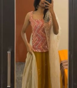 Sparkling Ethnic Blouse with full mirror work