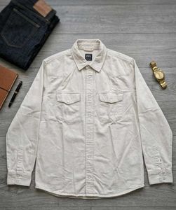 Zara Beige Western Shirt