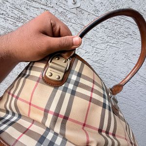 Burberry Classic Check Handbag