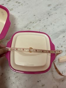 3 piece serving bowls and spatula