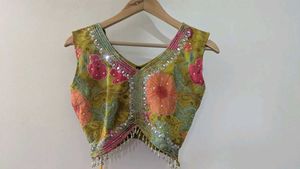 Designer Top with Palazzo &amp; Cape @ 50% OFF