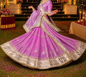 32 kali full gher rajputi poshak fendi silk