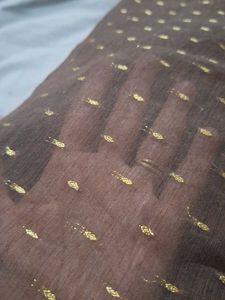 Elegant Coffee Brown Saree