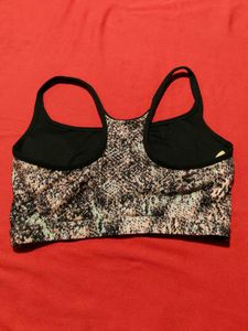 Works Women’s Printed Sports Bra – Size M