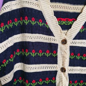 oversized Knit Cardigan