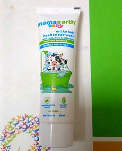 Mamaearth Baby Milky Soft Head to Toe Wash