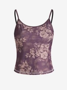 Vintage Floral Camisole Top