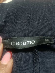 Comfortable women Dark Blue Cropped Pants