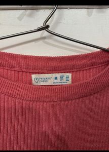 Ribbed Long Sleeve Cropped Top