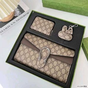 GUCCI GIFT SET* SLING BAG+ MULTI CARD HOLDER+KEYCH