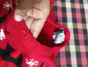red  sweater for women (christmas)