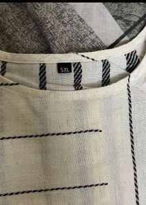Brand New Striped Embroidered Tunic