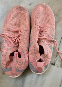 Stylish Pink Sneakers