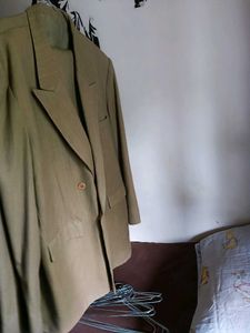 Classic Striped Men's Suit Jacket