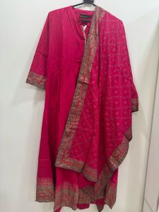 Myntra 3pc Kurta Set