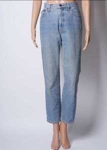 MOSCHINO Light Wash Mom Jeans