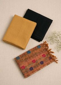 Premium Banarasi Inspired 3-Piece Unstitched Suit