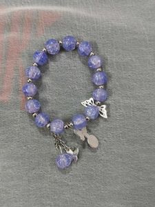 Charming Beaded Bracelet with Charms