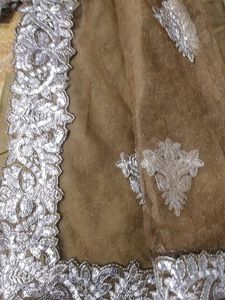 Embroidered Gold &amp; Silver Party Top