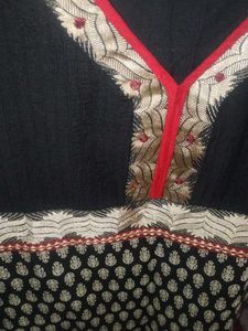 Elegant Black Kurta