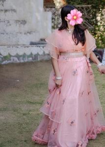 Elegant Floral Lehenga Choli Set💗