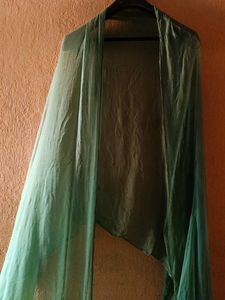 Green Ombre Sheer Dupatta