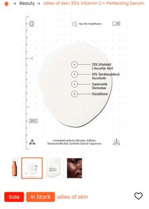 Allies of Skin 35% Vitamin C+ Perfecting Serum