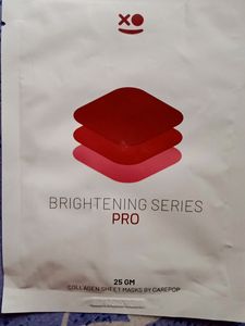 Brightening Series Pro  Sheet Mask