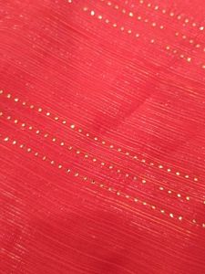 partywear beautiful Red saree with blouse