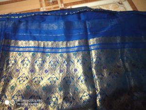 Silk Old Vintage Saree Zari Work