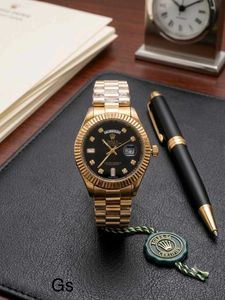 Rolex Watch with Diamond Accents