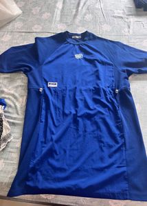 Blue Oversized T-Shirt Dress