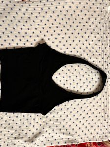Black Halter Top