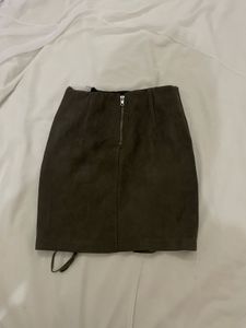 Lace-Up Skirt