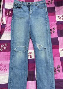 Slim Fit Ankle Length Jeans