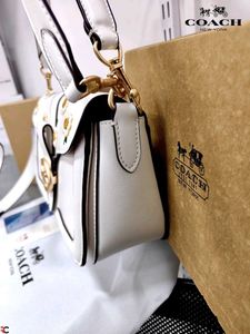 COACH GEORGIE SHOULDER BAG WITH RIVETS