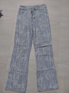 Women’s Printed Flared Jeans