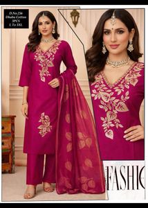 Elegant Magenta Kurta Set