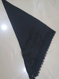 Elegant Black scaff with Lace