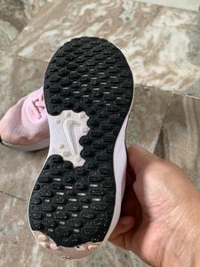 Pink Nike Sneakers with Velcro Straps