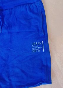 Blue Jogger Short