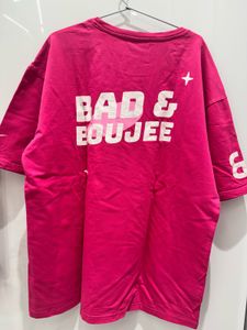 Pink Oversized Travis Scott T-Shirt