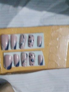 Designer French Tip Press-On Nails