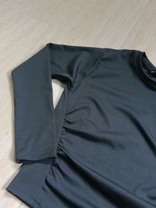 Chic Ruched Long Sleeve Top