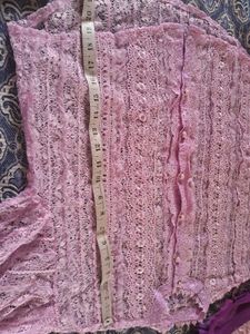 Vintage Lace Button-Up Blouse