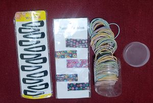 Clips, Band And Hair Pin