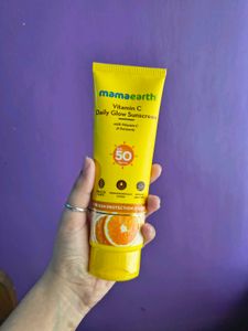 Mamaearth Vitamin C Daily Glow Sunscreen SPF 50