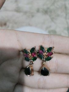 Stunning Emerald &amp; Ruby Necklace Set
