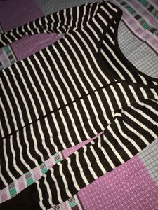 Striped Long Sleeve Sweater Dress